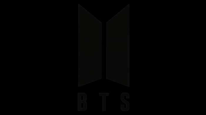 韩国bts男子超级乐队logo设计