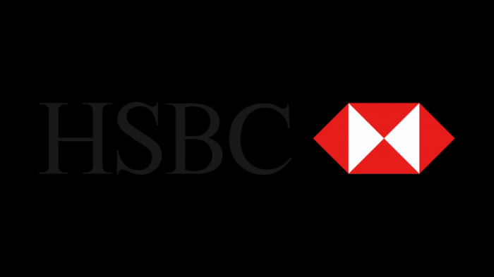 hsbc汇丰银行和金融服务logo设计