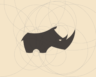 犀牛标志logo设计含义品牌策划vi设计介绍