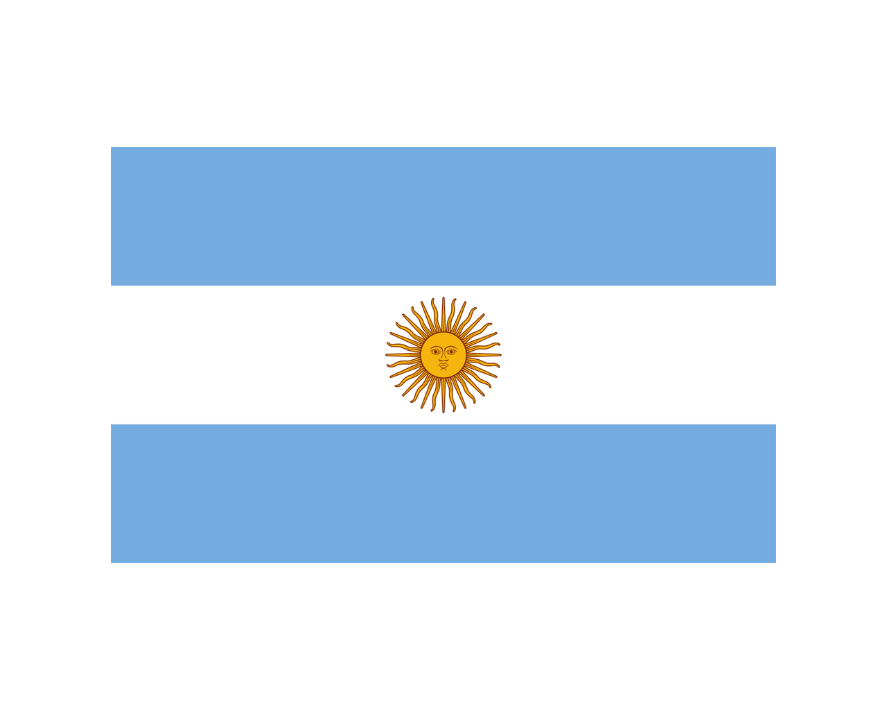 阿根廷国旗标志logo设计含义,品牌策划vi设计介绍