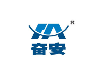 奋安fenan标志logo设计含义品牌策划vi设计介绍